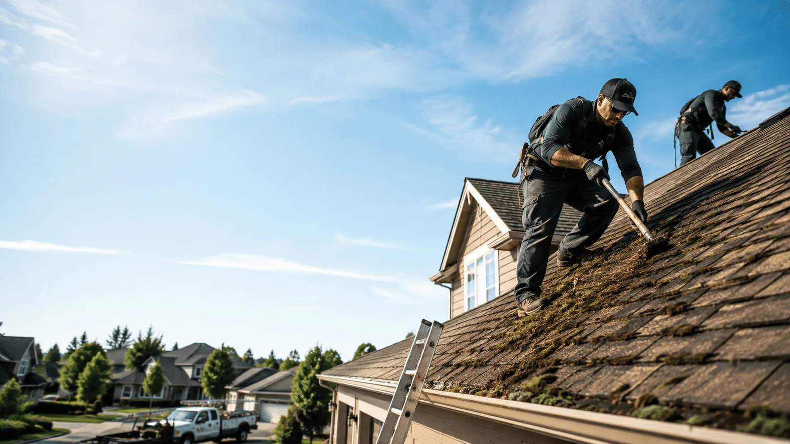 Roof Moss Removal in Reading, MI near me